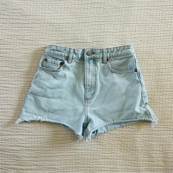 Light Blue Denim Women Shorts - Picture 1 of 3